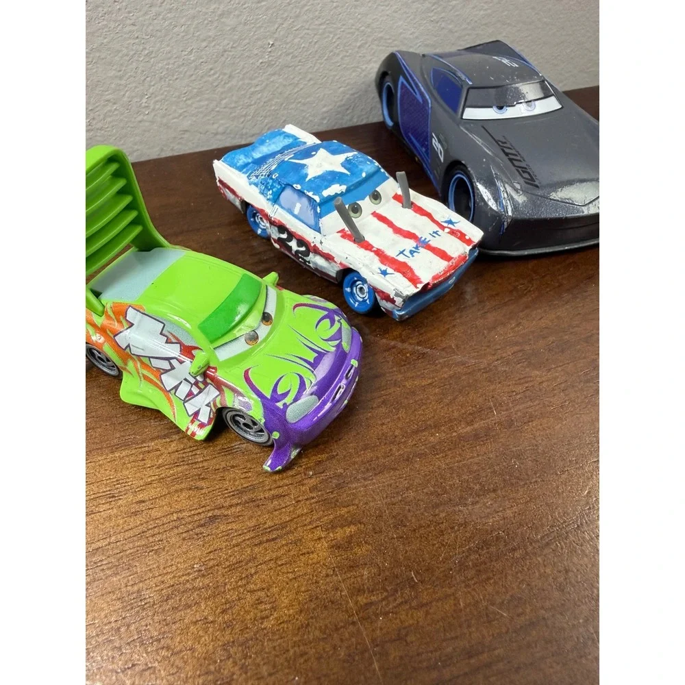 Disney Pixar Cars Diecast Lot of 6 Jackson Storm Sheriff Snot Rod DJ Wingo 1:55